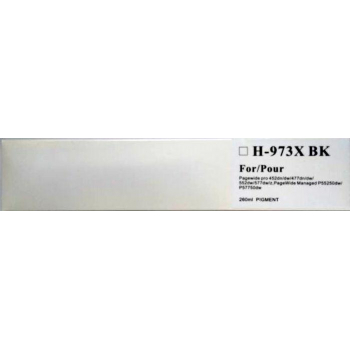 Hp 973XL BK reman ORINK 260ML L0S07AE