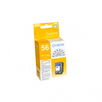 ORINK Tusz HP 56 do drukarek Photosmart 100 / 230 / Deskjet 450 | Black | 22ml.