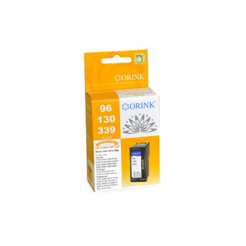 ORINK Tusz HP 339 do drukarek Deskjet 5740 / 6540 / Officejet 7210 / Photosmart 2575 | Black | 30ml.