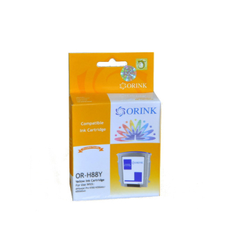 ORINK Tusz HP 88 do drukarek OfficeJet Pro K5400 / K550 / K8600 / L7480 | Yellow | 28ml.