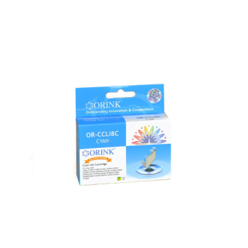 ORINK Tusz CLI8C do drukarek Canon Pixma iP3300 / iP4200 / MP520 / MP800 / MP970 | Cyan | 14ml.