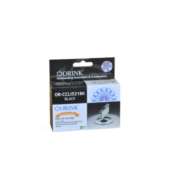 ORINK Tusz CLI521BK do drukarek Canon Pixma MP540 / MP620 / MX870 / IP3600 | Black | 10,5ml.