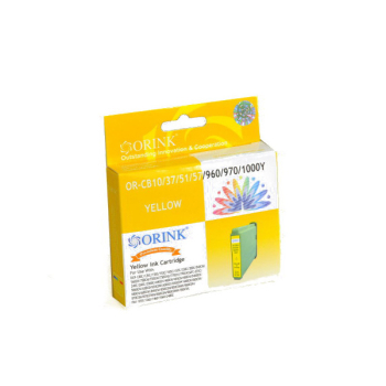 ORINK Tusz LC1000Y do drukarek Brother DCP 130C / 560CN / MFC235C / 460CN | Yellow | 15ml.