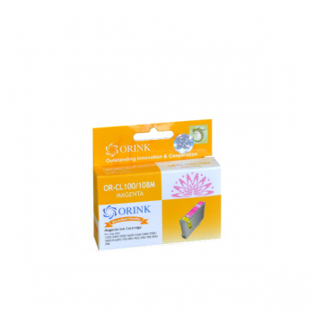 ORINK Tusz do drukarek Lexmark 100XL / S305 / S405 / S608 / Pro205 | Magenta | 12,5ml.