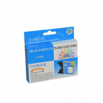 ORINK Tusz LC1240C do drukarek Brother MFCJ6910CDW / J825N / J432W | Cyan | 12ml.