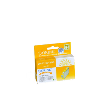 ORINK Tusz HP 364 do drukarek Photosmart B8550 / Fax C309A / Officejet 6000 | Yellow | 15ml.