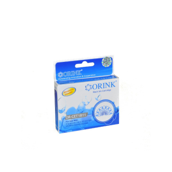 ORINK Tusz T1811 do drukarek Epson Expression Home XP30 / 102 / 202 / 305 | Black | 18.2ml.