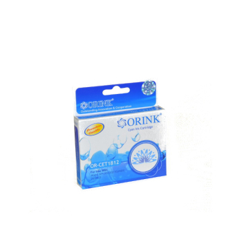ORINK Tusz T1812 do drukarek Epson Expression Home XP30 / 102 / 202 / 305 | Cyan | 15ml.