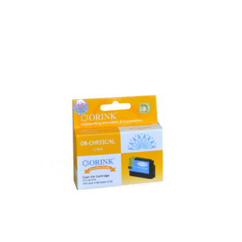 ORINK Tusz HP 933XL do drukarek Officejet 6100 / 6600 / 6700 / 7110 / 7610 | Cyan | 13ml.