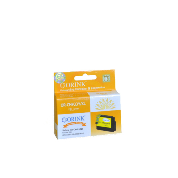 ORINK Tusz HP 933XL do drukarek Officejet 6100 / 6600 / 6700 / 7110 / 7610 | Yellow | 13ml.