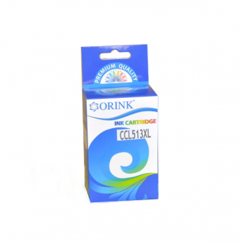 ORINK Tusz CL513C do drukarek Canon Pixma iP2700 / MP240 / MP250 / MP 280 / MP490 | Color | 17ml.