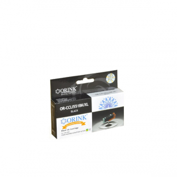 ORINK Tusz CLI551XLBK do drukarek Canon Pixma MG5450 / 6350 / Pixma iP7250 | Black | 12ml.