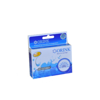 ORINK Tusz T0801 do drukarek Epson Stylus Photo P50 / R265 / RX560 | Black | 12ml.