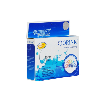 ORINK Tusz T0792 do drukarek Epson Stylus Photo 1400/ 1500W / Artisan 1430 / PX650 | Cyan | 18,2ml.