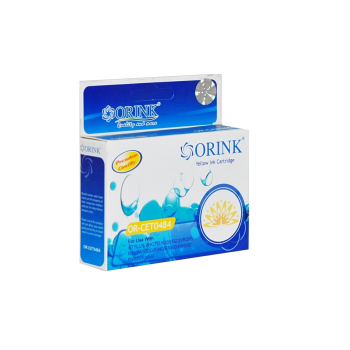 ORINK Tusz T0484 do drukarek Epson Stylus Photo R200 / R220 / R300 / R320 / RX300 | Yellow | 18,2ml.