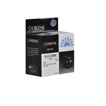 ORINK Tusz LC129BK do drukarek Brother MFC J6720DW / J6920DW | Black | 58ml.