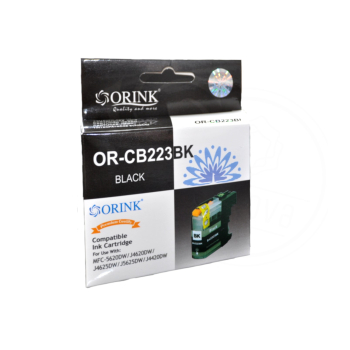 ORINK Tusz LC223BK do drukarek Brother MFC J5620DW / J4620DW / J4625DW / J5625DW / J4420DW | Black | 15ml.