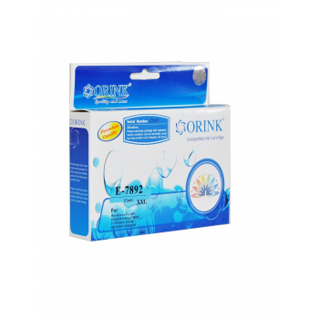 ORINK Tusz 7892XXL do drukarek Epson WF5110DW / 5190DW / 5620DWF / 5690DWF | Cyan | 36ml.