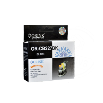 ORINK Tusz LC227XLBK do drukarek Brother MFC J4420DW / J4625DW / DCP J4120DW | Black | 25ml.
