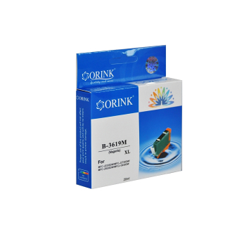 ORINK Tusz LC3619M do drukarek Brother MFC J2330DW / J3530DW / J3930DW | Magenta| 20ml