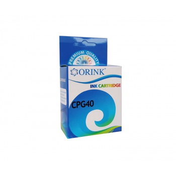 ORINK Tusz PG40BK do drukarek Canon Pixma iP1200 / iP1300 / iP2500 / MP140 / MP450 | Black | 18ml.