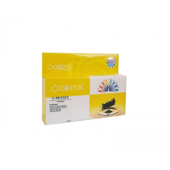 ORINK Tusz CLI581XXLY do drukarek Canon Pixma TS6150 / TS8150 / TR7550 | Yellow| 12,5ml