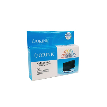 ORINK Tusz PGI1500XLC do drukarek Canon Maxify / MB2050 / MB2350 | Cyan | 13ml.