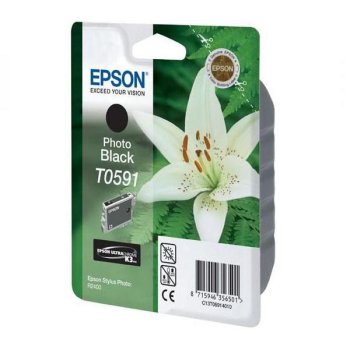 Epson Tusz Stylus Photo R2400 T0591 Photo Black, 13ml