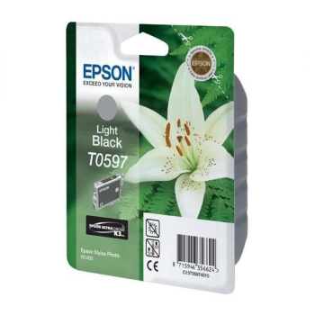 Epson Tusz Stylus Photo R2400 T0597 Light Black, 13ml
