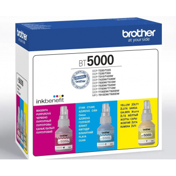 Brother Tusz BT5000CLVAL CMY 3x5K