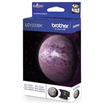 Brother Tusz LC1220BK Black 300str