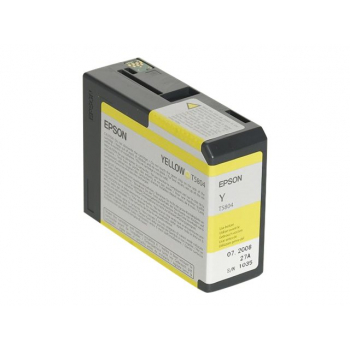 Epson Tusz Stylus 3880 T5804 Yellow 80ml