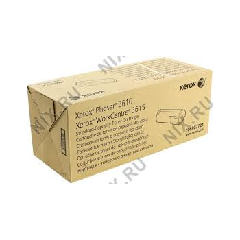 Xerox Toner Phaser 3610 106R02721 Black 5.9K