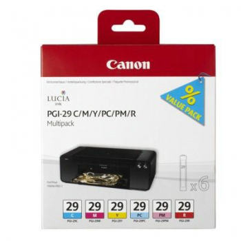 Canon Tusz PGI-29 CMYK 6 x 36 ml