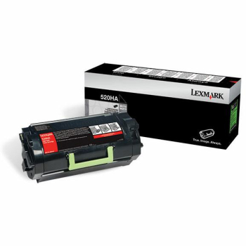 Lexmark Toner 520HA 52D0HA0 Black 25K