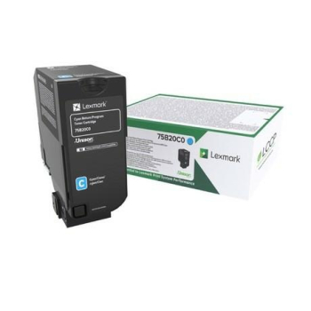 Lexmark Toner 75B20C0 Cyan 10K