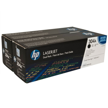 HP Toner nr 304AD CC530AD Black 2pack 2x3,5K