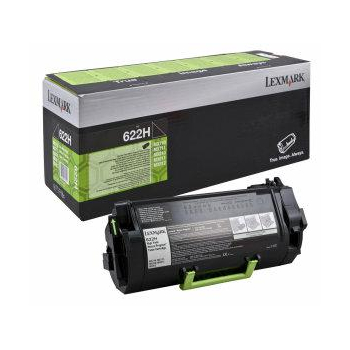 Lexmark Toner 622H 62D2H00 Black 25K