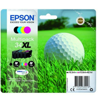 Epson Tusz WF3720/3725 T3476 CMYK 48.7ml