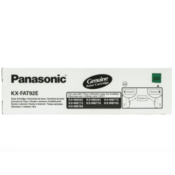 Panasonic Toner KX-FAT92E BLACK 2K KX-MB771G, KX-MB773, KX-MB781