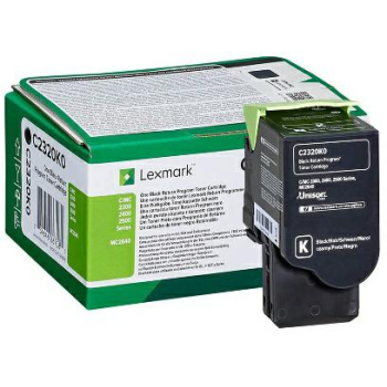 Lexmark Toner C2320K0 Black 1K