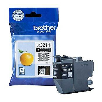 Brother Tusz LC3211BK Black 200 stron