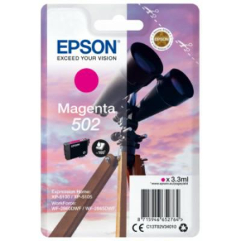 Epson Tusz Stylus 502 T02V34 Magenta 3.3ml