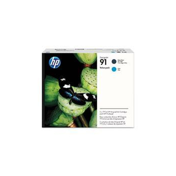 HP Głowica nr 91 P2V35A Matte Bk+ Cyan 775ml