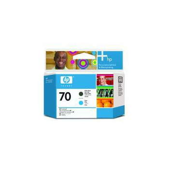 HP Głowica nr 70 C9404A Matte Bk / Cyan C9404A