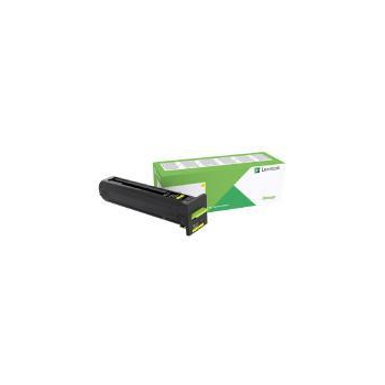Lexmark Toner 72K2XYE Yellow 22K zwrotny