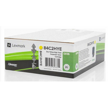 Lexmark Toner CX725 84C2HYE Yellow 16K korporacyjny
