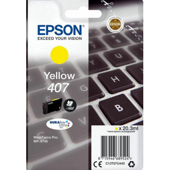 Epson Tusz WF-4745 C13T07U440 Yellow 1900 stron  20,3ml