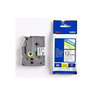 Brother Taśma TZE-231 12mm biała/czarna