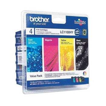 Brother Tusz LC1100 CMYK 4pack HC